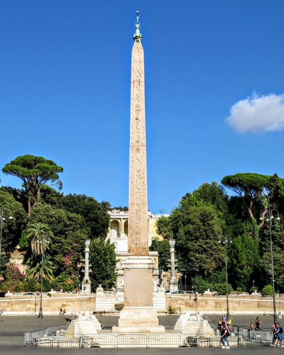 The 'Flaminio' Obelisk, Piazza del Popolo, Rome