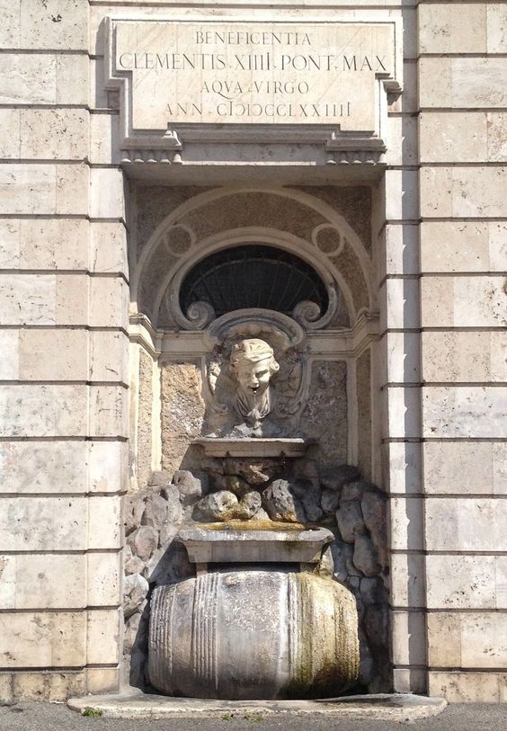 The Fontana della Botticella (Fountain of the Barrel), Rome