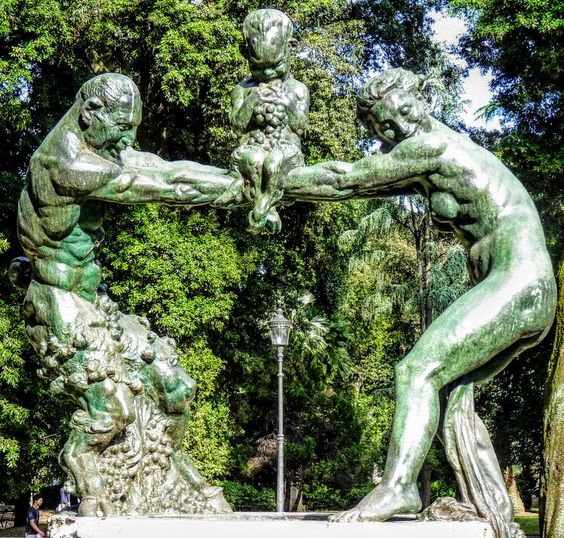 The Fonte Gaia (Fountain of Joy), Villa Borghese, Rome
