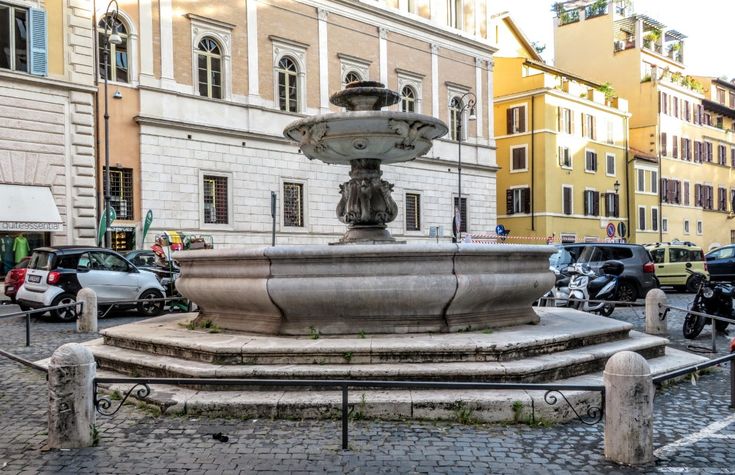 The Fountain in Piazza Nicosia, Rome