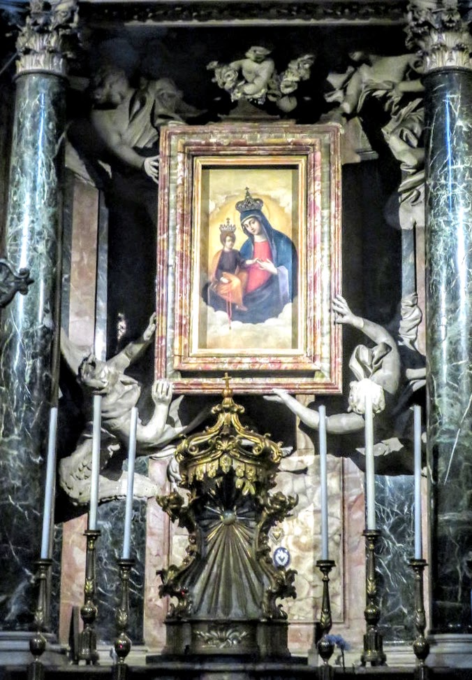 High altar, Church of Santa Maria dei Miracoli, Rome