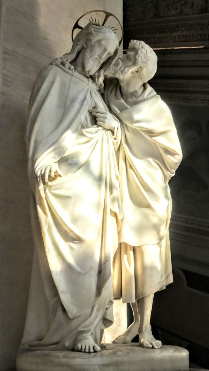 The Kiss of Judas by Ignazio Jacometti, Scala Santa, Rome