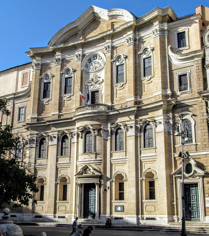 The Oratorio dei Filippini by Borromini, Rome