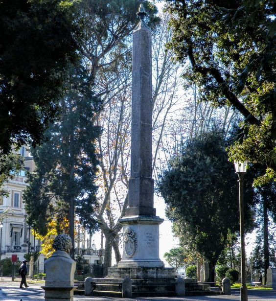 The 'Pinciano' Obelisk, Pincian Hill, Rome