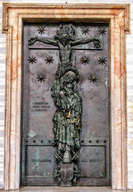 The Porta Santa (Holy Door) by Floriano Bodini, San Giovanni in Laterano, Rome