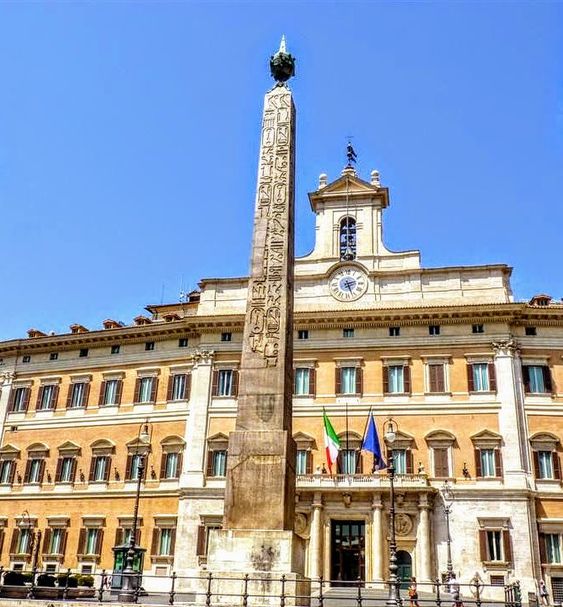 The 'Solare' obelisk, Piazza del Montecitorio, Rome