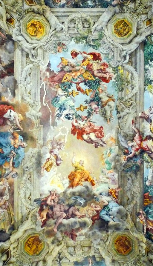 The Triumph of Divine Providence by Pietro da Cortona, Palazzo Barberini, Rome