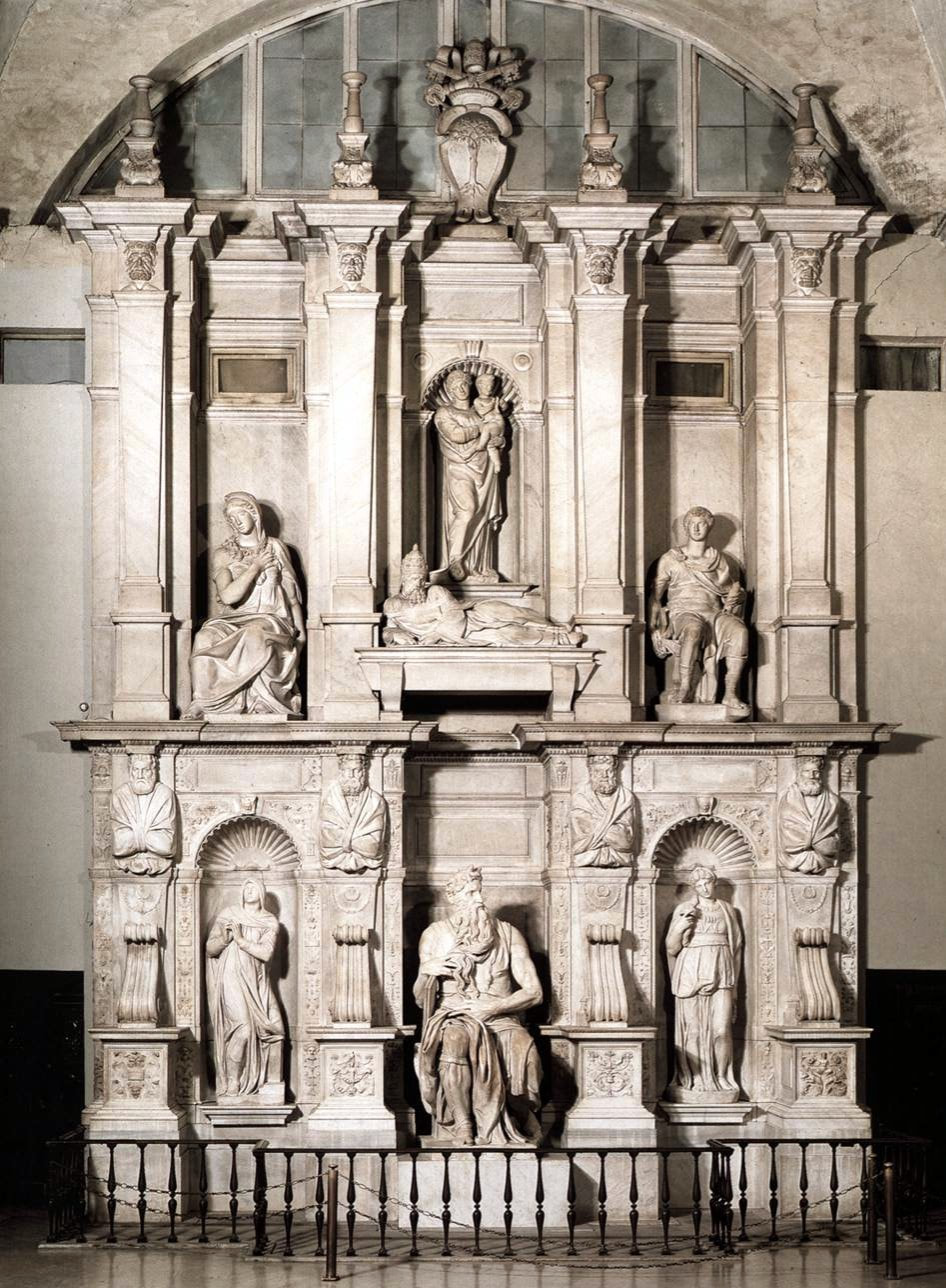 Funerary monument to Pope Julius II, San Pietro in Vincoli, Rome