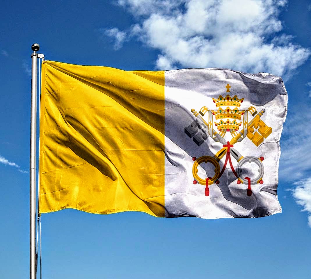 Vatican City Flag, Rome