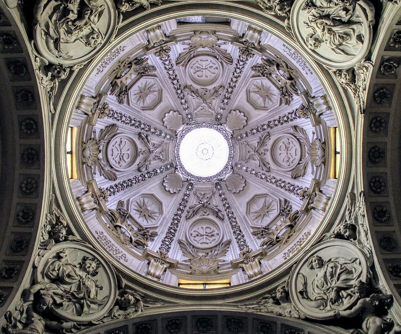 Vault, Albani Chapel, church of San Sebastiano fuori le Mura, Rome