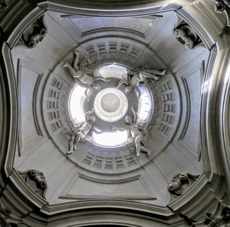 Vault, Avila Chapel, church of Santa Maria in Trastevere, Rome