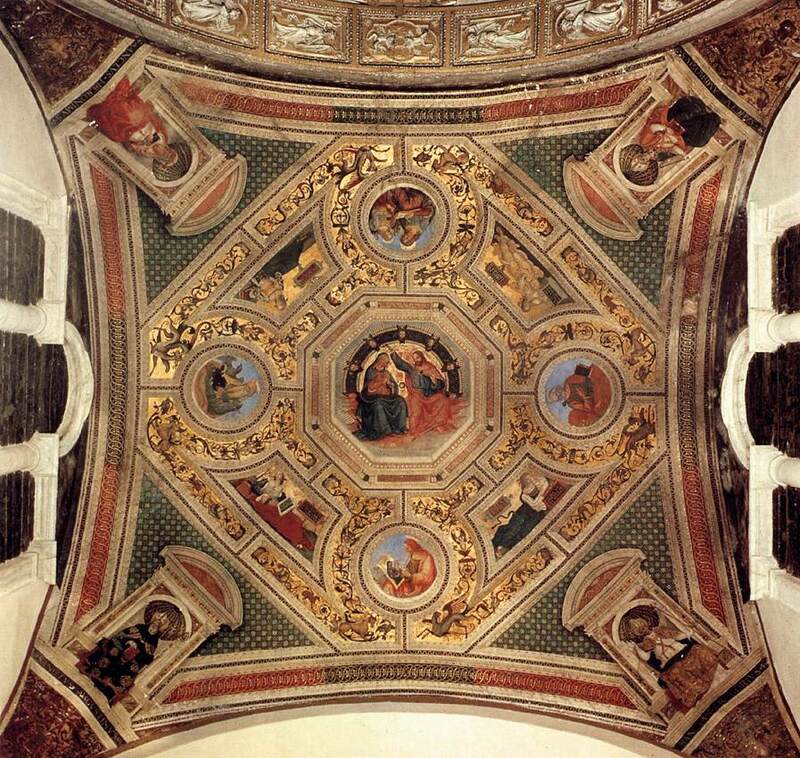 Vault of Choir, Santa Maria del Popolo, Rome