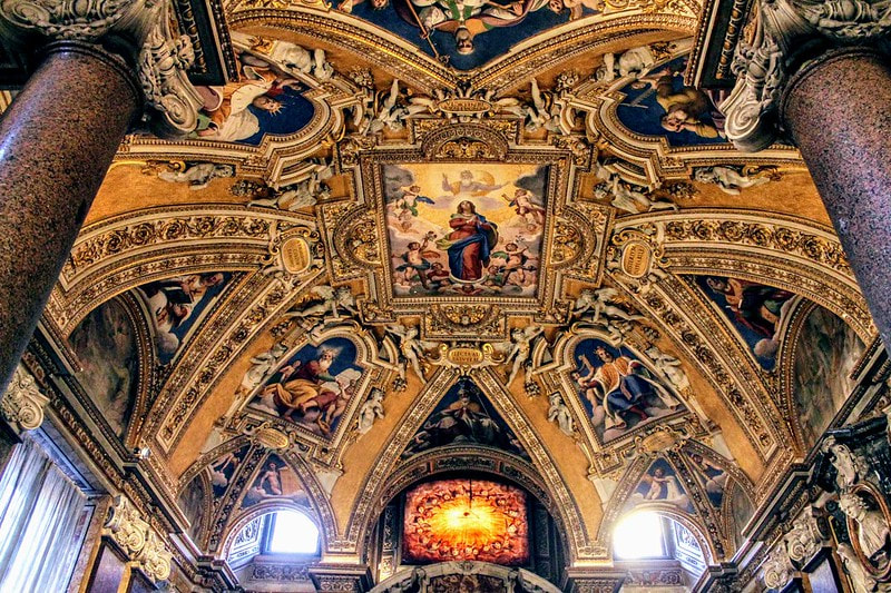 Vault of the Baptistery, Santa Maria Maggiore, Rome
