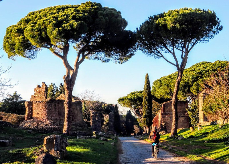 The Via Appia, Rome